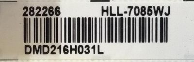 FUENTE PARA TV HISENSE / NUMERO DE PARTE 282266 / RSAG7.820.9827/ROH / HLL-7085WJ / DMD216H031L / CQC16134139053 / PANEL HD850V8U01\S0\GM\ROH / 85H6570G - Imagen 3